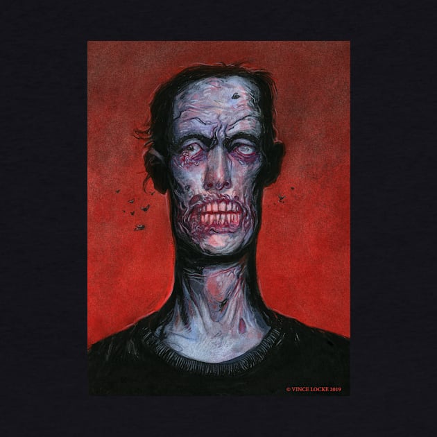 Zombie Portrait by VinceLocke